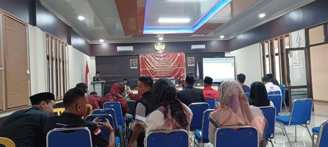 Rapat pleno ppk kecamatan cibatu