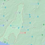 Peta Kecamatan Bungbulang dari google maps Peta Kecamatan Bungbulang dari google maps