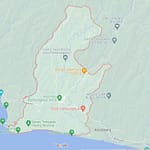 Peta Kecamatan Pameungpeuk dari google maps Peta Kecamatan Pameungpeuk dari google maps