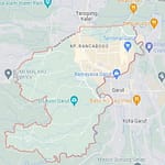 Peta Kecamatan Tarogong Kidul dari google maps Peta Kecamatan Tarogong Kidul dari google maps