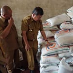 Bupati Garut Rudy Gunawan meninjau pasar Guntur Ciawitali Bupati Garut Rudy Gunawan meninjau pasar Guntur Ciawitali