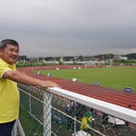 Bupati Garut Rudy Gunawan saat meninjau stadion RAA Adiwijaya Bupati Garut Rudy Gunawan saat meninjau stadion RAA Adiwijaya