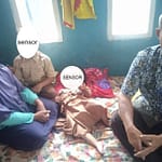 Bapak Amar Ayah dari Inisial S dan Ibu nya saat di datangi BBGS Bapak Amar Ayah dari Inisial S dan Ibu nya saat di datangi BBGS