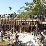 kegiatan peroses pengecoran Masji Al-barokah kp sodong rt 02 rw 10Desa panyindangan pakenjeng kabupaten garut