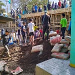Warga Desa Banjarsari bangun ponpes secara swadaya Warga Desa Banjarsari bangun ponpes secara swadaya