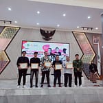Momen acara Sumpah Pemuda yang di gelar Pelita Intan Muda tahun 2023