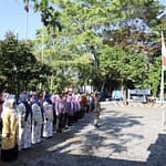 PJ Bupati Garut Saat Memimpin Apel Pagi