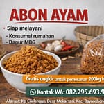 abon ayam produksi UMKM Garut abon ayam produksi UMKM Garut