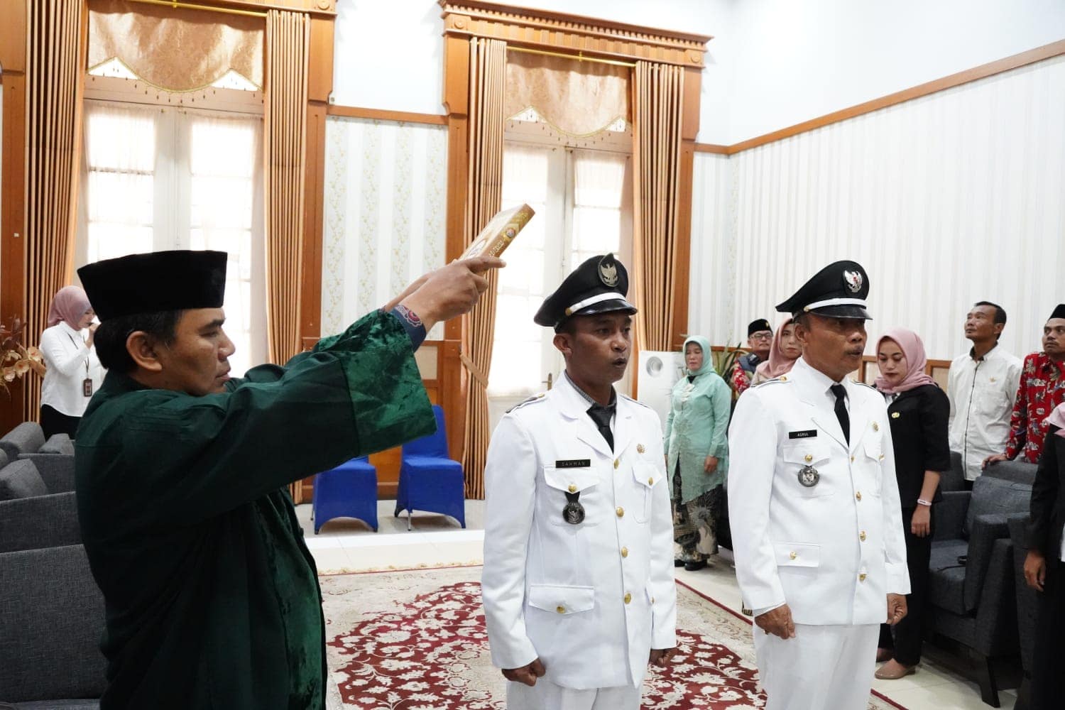 Pelantikan Kades Sukamulya Dan Kades Mekarsari