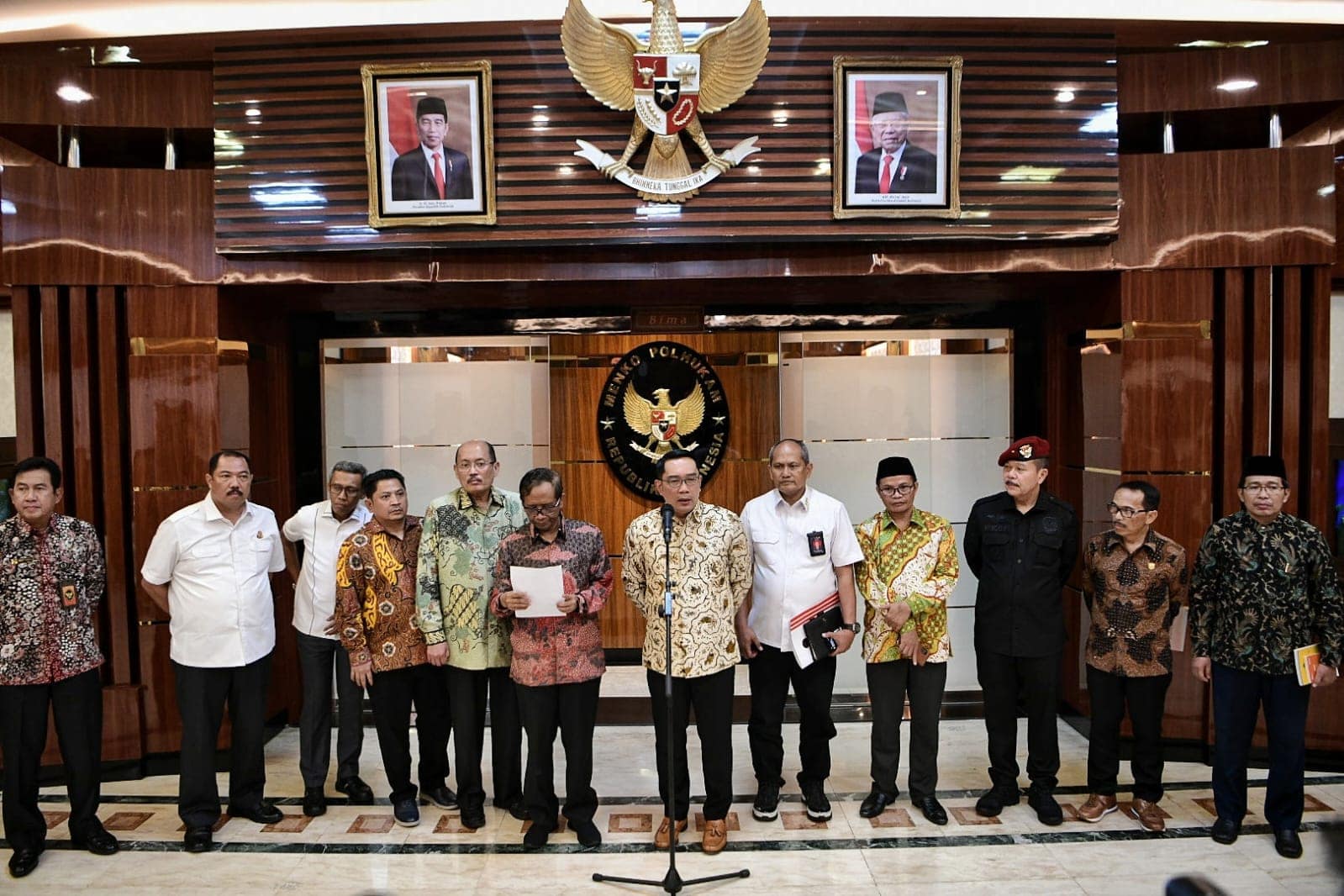 Ridwan Kamil Sa'at pidato penyerahan laporan hasil tim investigasi terkait polemik Ponpes Al Zaytun