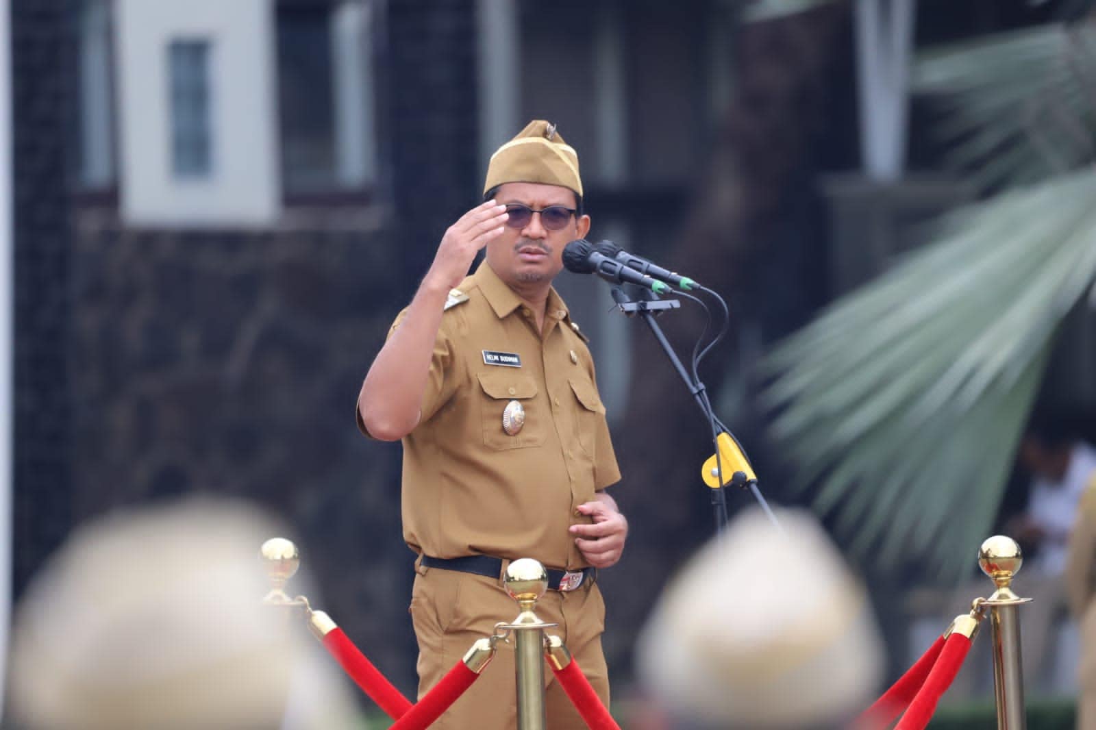 Helmi Budiman Wakil Bupati Garut meminta kepada ASN untuk meningkatkan empati kepada warga
