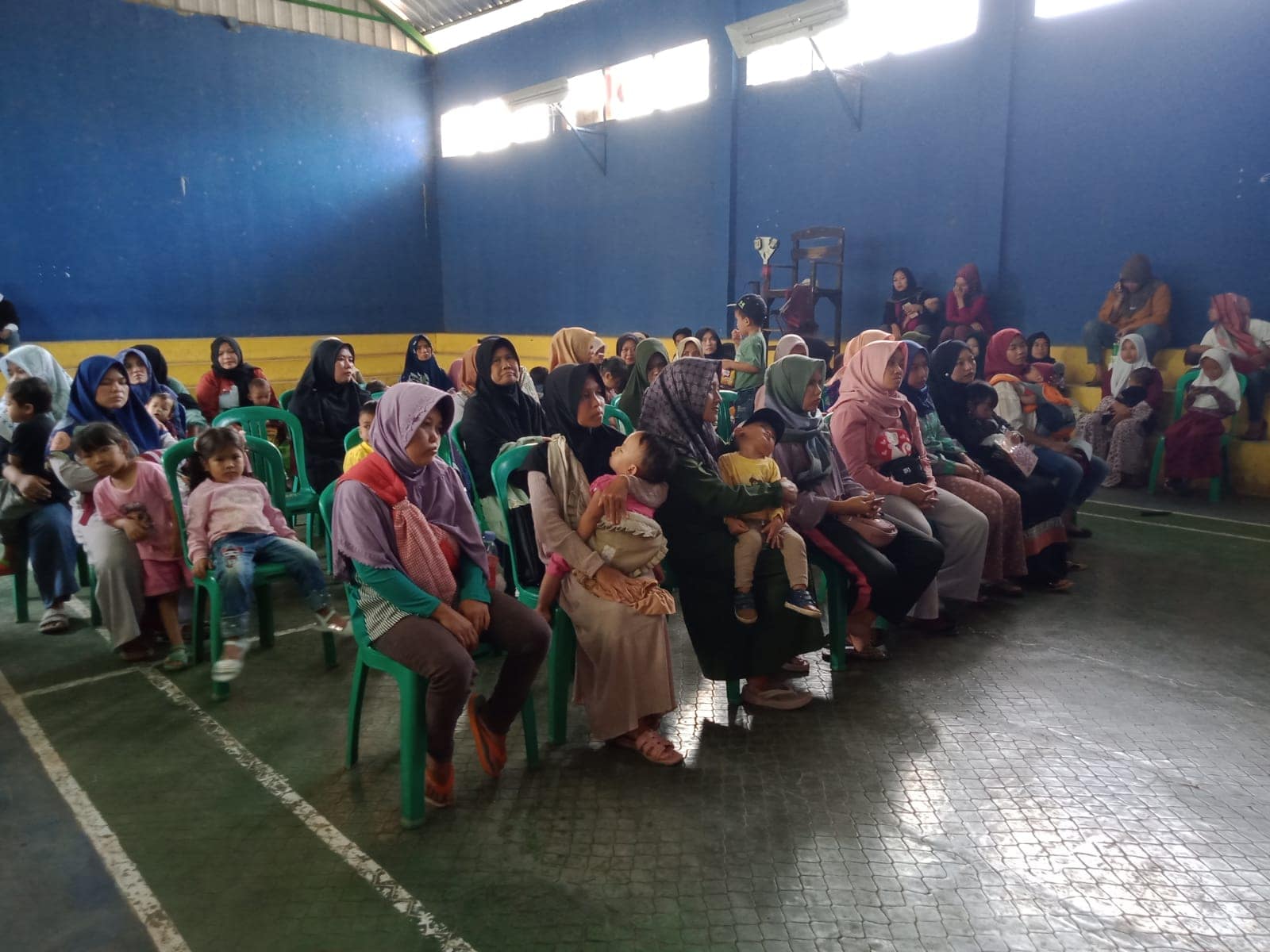 Warga yang Mengikuti Gerakan B2SA dan Workshop Gerakan Olahan Pangan Lokal