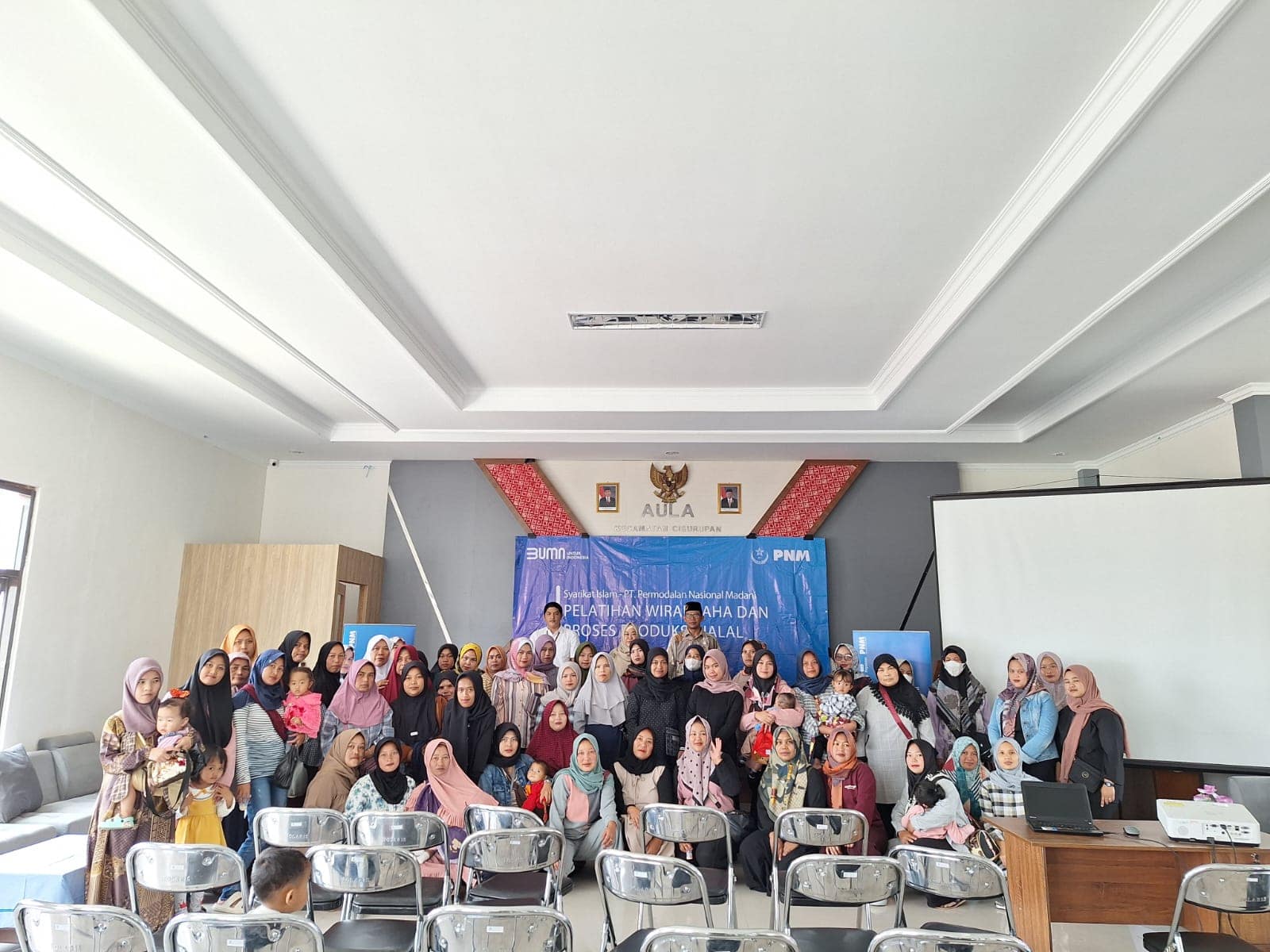 PNM Cabang Garut Melakukan Pelatihan kewirausahaan