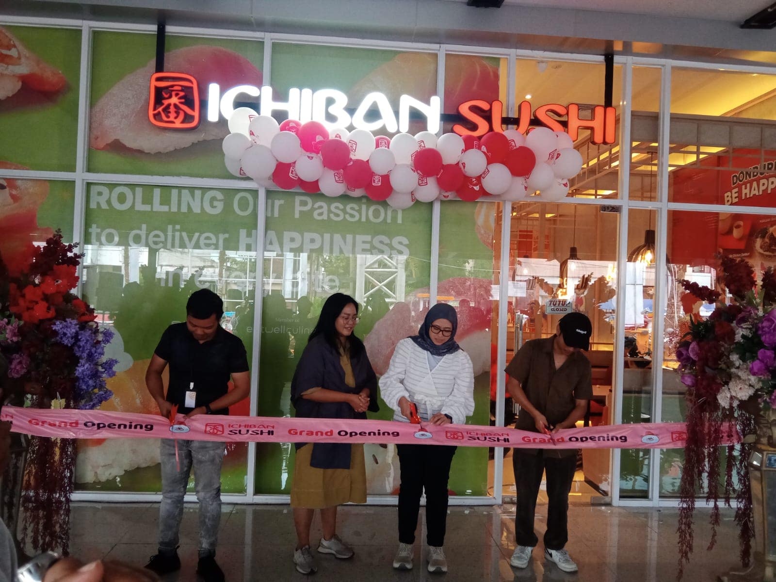 Ichiban Sushi grand opening di Ciplaz Garut Ichiban Sushi grand opening di Ciplaz Garut