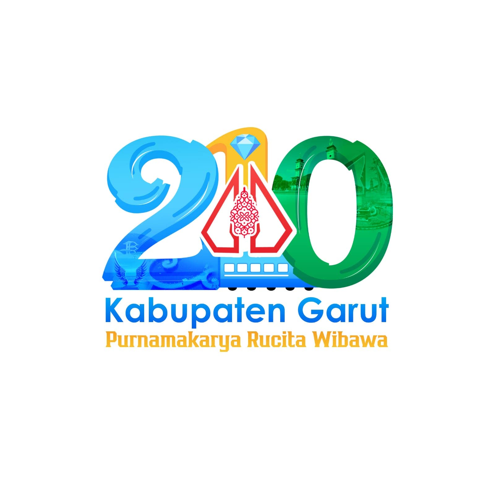 Logo HJG ke-210 Kabupaten Garut (istimewa)
