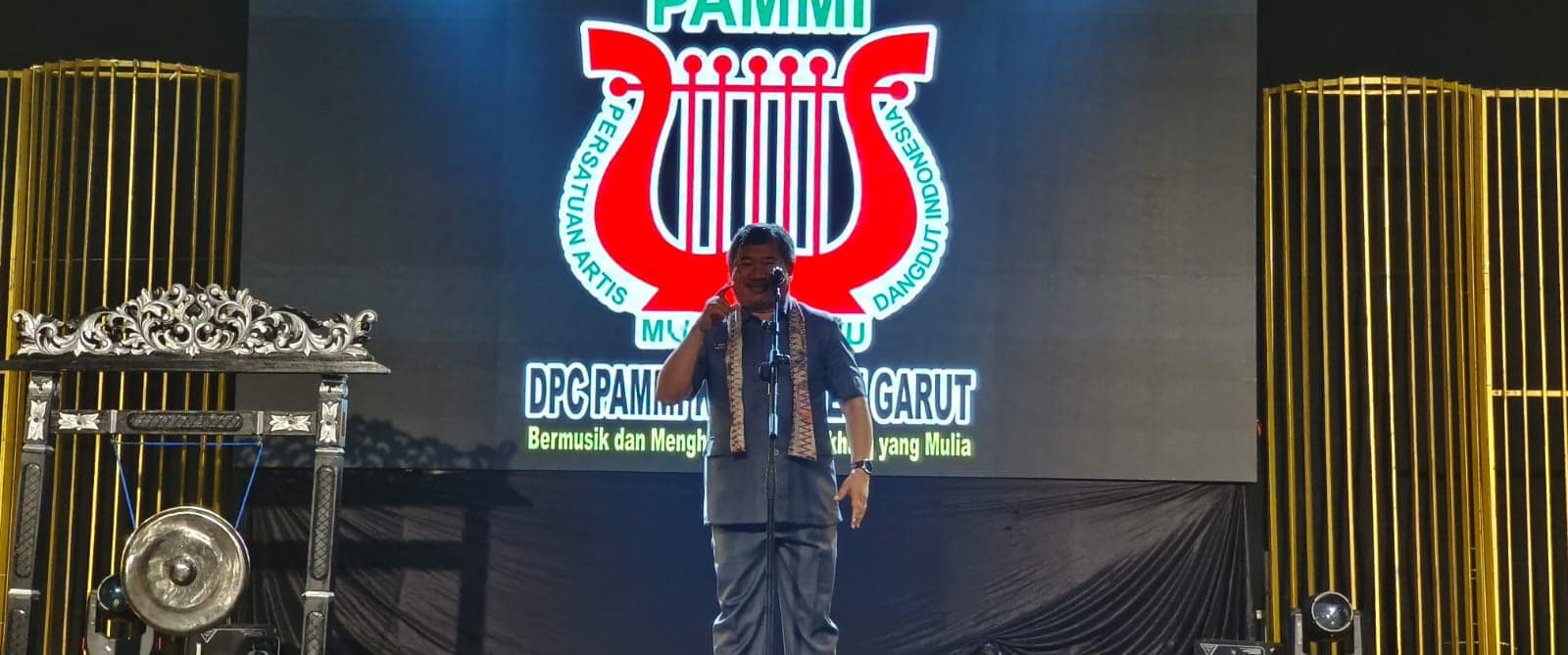 Bupati Garut Di Acara Pestipal Musik PAMMI