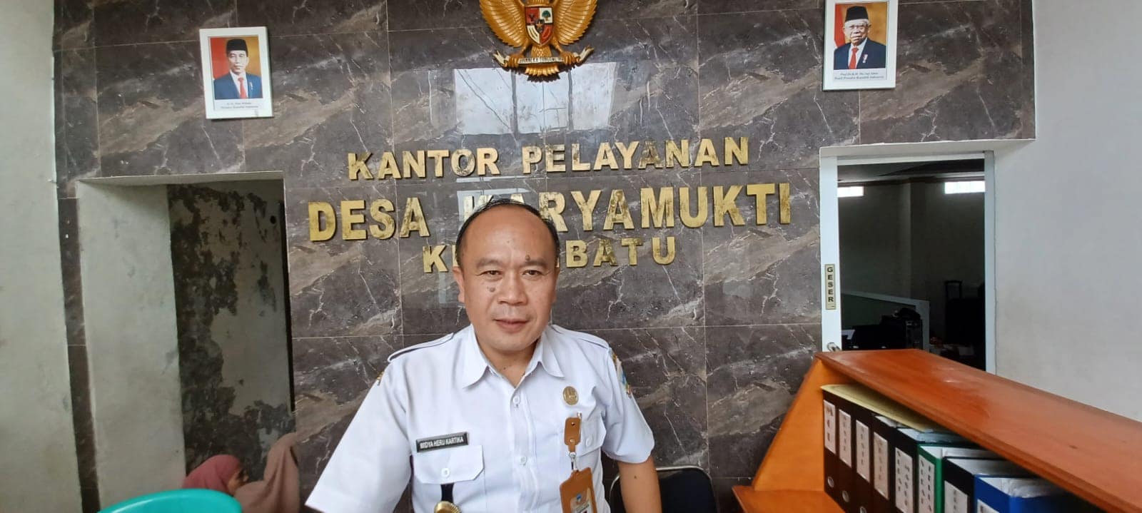 Widya Heru, Kepala Desa Karyamukti, Kecamatan CIbatu, Kabupaten Garut. Widya Heru menganggap pengurangan atau penambahan pagu dana desa hal yang wajar Widya Heru, Kepala Desa Karyamukti, Kecamatan CIbatu, Kabupaten Garut. Widya Heru menganggap pengurangan atau penambahan pagu dana desa hal yang wajar