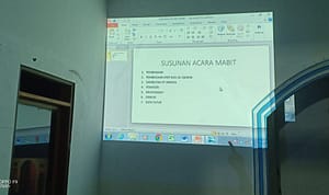 Susunan acara Mabit