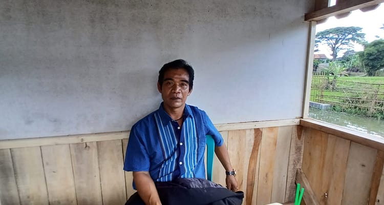 Tatan Asmara, Kepala Desa Kertajaya sekaligus Ketua Apdesi DPK Cibatu. Tatan mempertanyakan parameter yang dijadikan acuan Kemenkeu dalam mengurangi dana desa Tatan Asmara, Kepala Desa Kertajaya sekaligus Ketua Apdesi DPK Cibatu. Tatan mempertanyakan parameter yang dijadikan acuan Kemenkeu dalam mengurangi dana desa