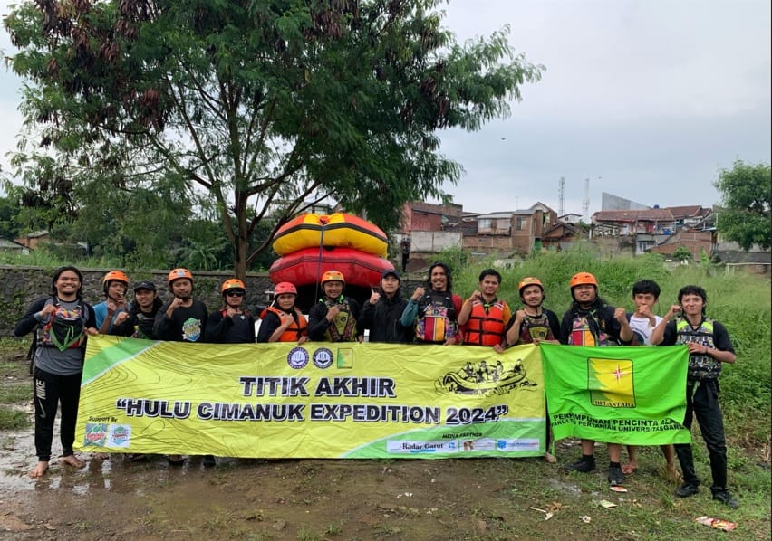 BELANTARA yang merupakan Unit Kegiatan Mahasiswa Pencinta Alam (UKM PA) di Fakultas Pertanian Universitas Garut, berhasil mengarungi Hulu Sungai Cimanuk, pada kegiatan Hulu Cimanuk Expedition 2024