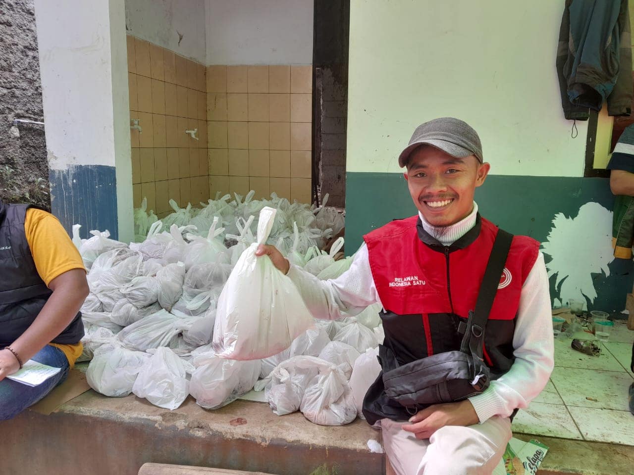 Penyaluran kepada Daging Qurban Kepada 300 KK